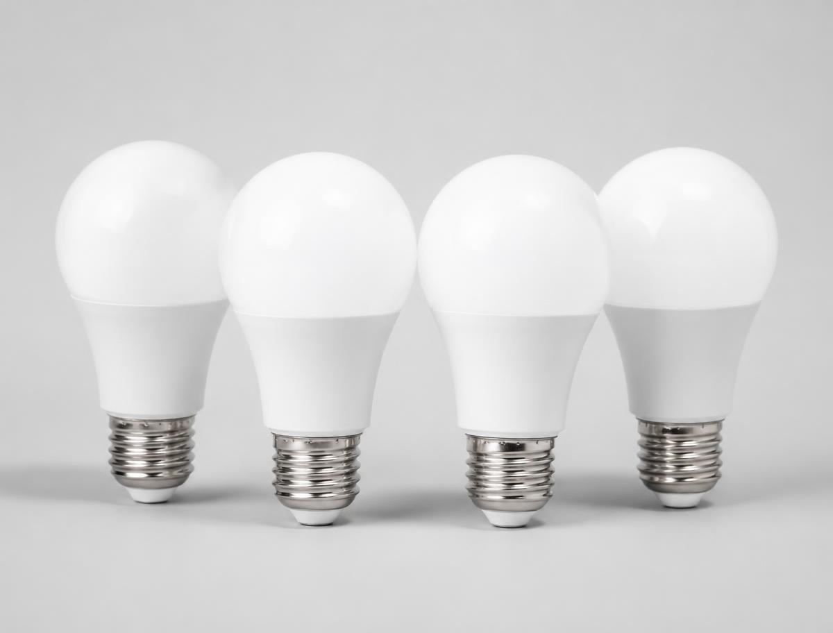 Multipack of standard A19 LED light bulbs